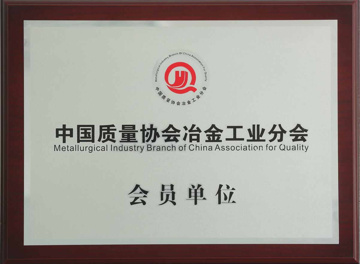 中國質(zhì)量協(xié)會(huì)冶金工業(yè)分